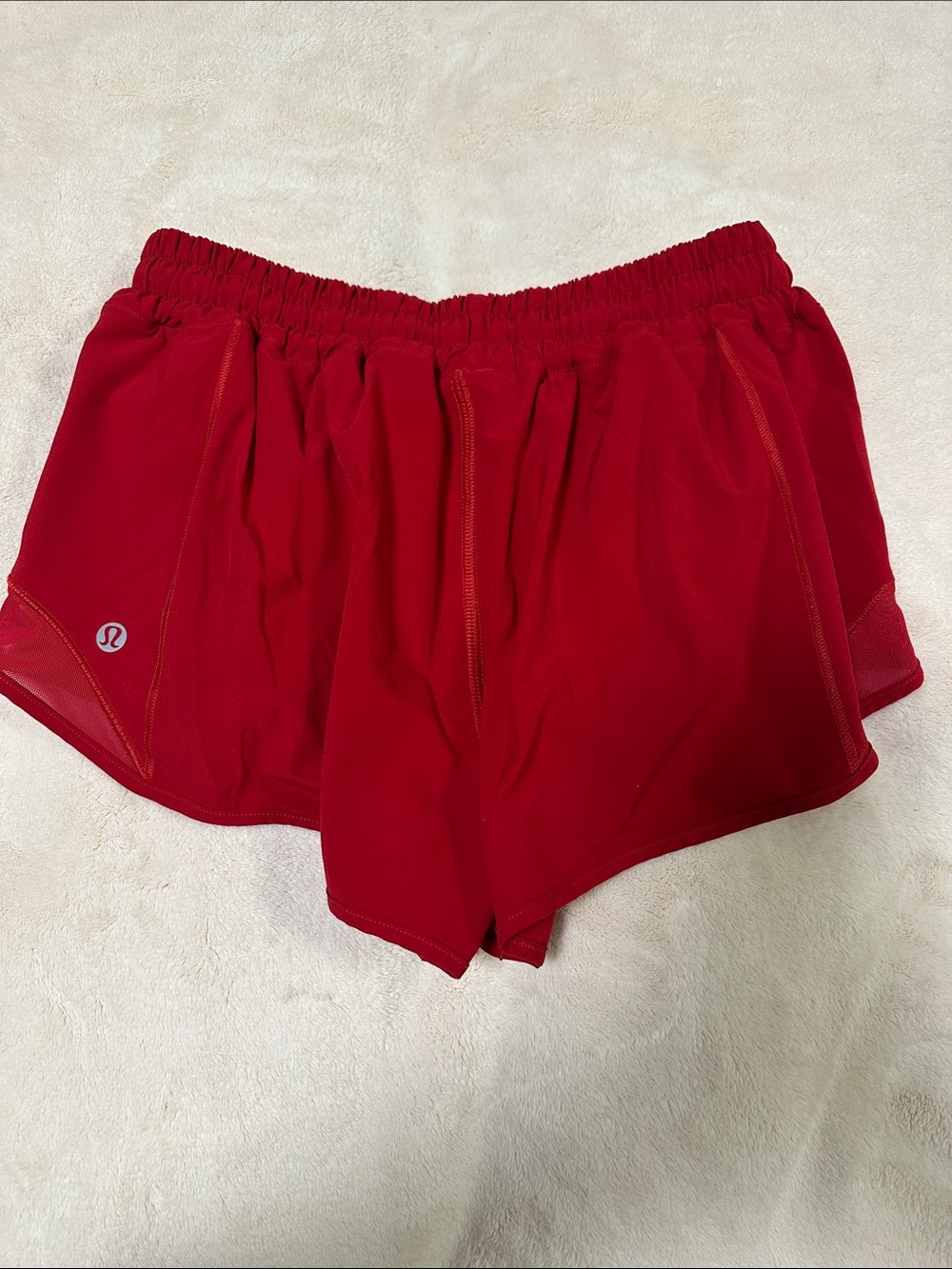 lululemon athletica Red Women's Athletic Shorts